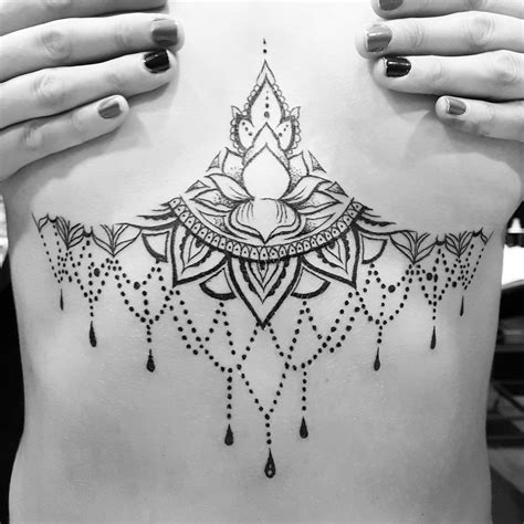 underneath boob tattoos|125 Trendy Underboob Tattoos You’ll Need to See